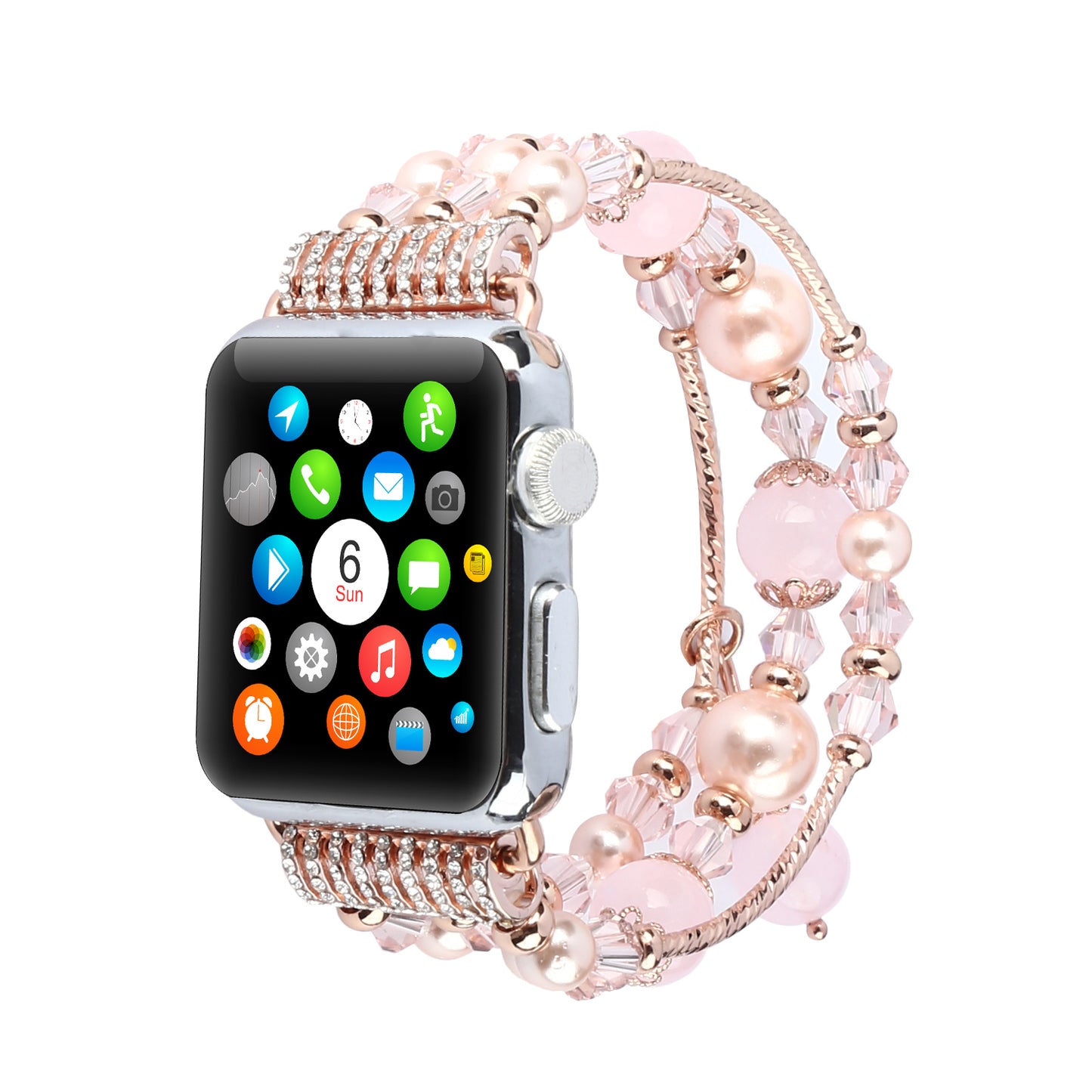 Apple Watch Pearls Armband