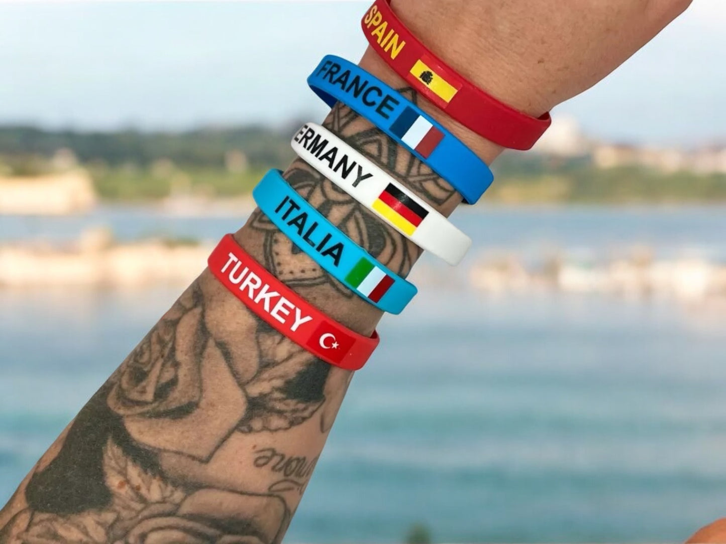 Silikon Nation Fanarmbänder
