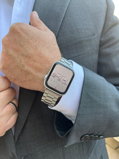 Apple Watch Gliederarmband Metall