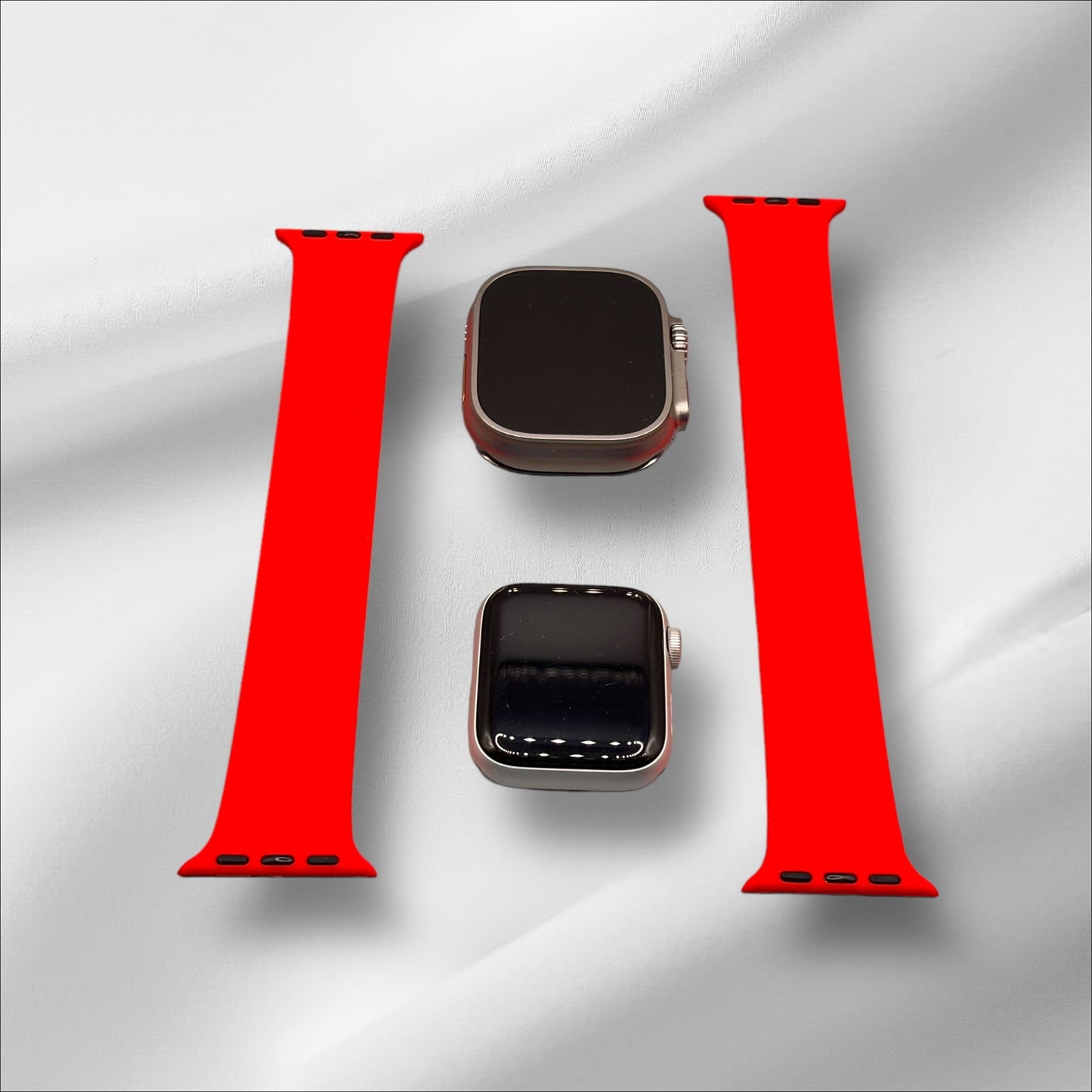 Red Sport Band, Solo, Loop, Straps, fits AppleWatch